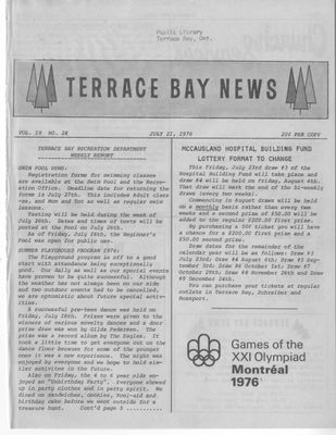 Terrace Bay News, 21 Jul 1976