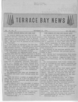 Terrace Bay News, 22 Sep 1976