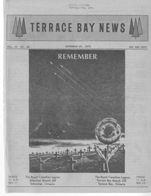 Terrace Bay News, 10 Nov 1976