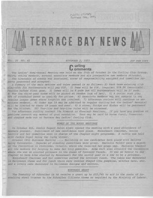 Terrace Bay News, 2 Nov 1977