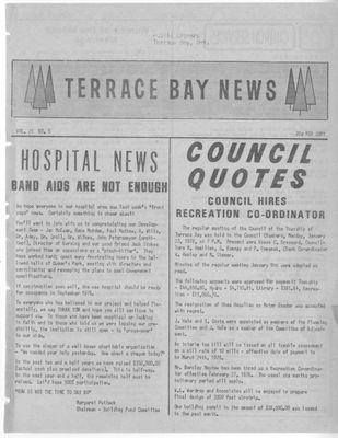 Terrace Bay News, 1 Feb 1978