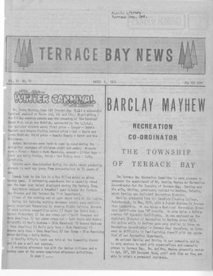 Terrace Bay News, 8 Mar 1978