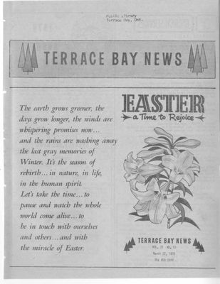 Terrace Bay News, 22 Mar 1978