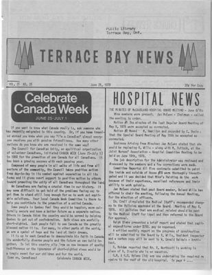 Terrace Bay News, 28 Jun 1978
