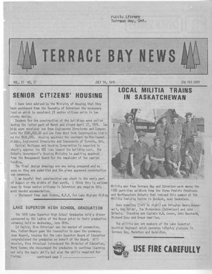 Terrace Bay News, 19 Jul 1978