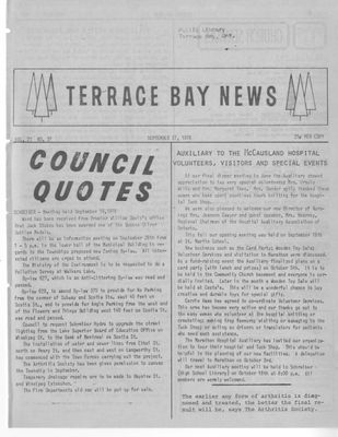 Terrace Bay News, 27 Sep 1978