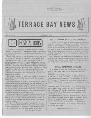 Terrace Bay News, 25 Oct 1978