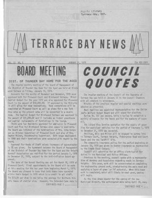 Terrace Bay News, 31 Jan 1979