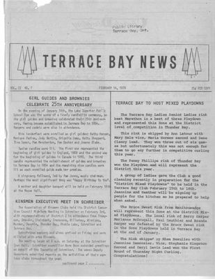 Terrace Bay News, 14 Feb 1979