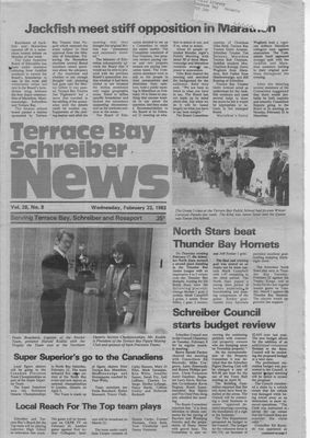 Terrace Bay News, 23 Feb 1983