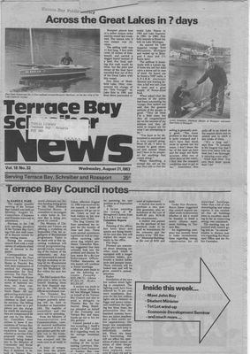 Terrace Bay News, 31 Aug 1983