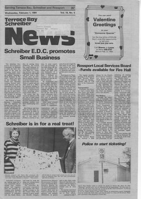 Terrace Bay News, 1 Feb 1984