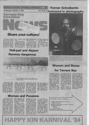 Terrace Bay News, 8 Feb 1984