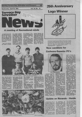 Terrace Bay News, 25 Apr 1984