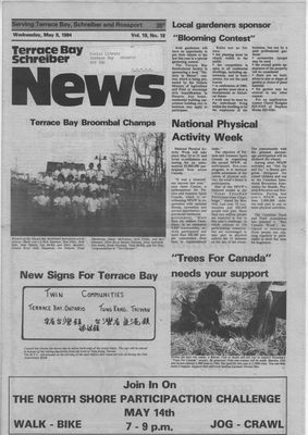 Terrace Bay News, 9 May 1984