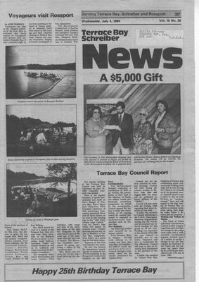 Terrace Bay News, 4 Jul 1984