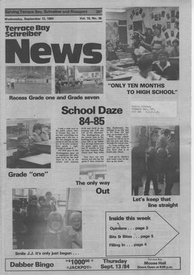 Terrace Bay News, 12 Sep 1984