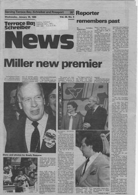 Terrace Bay News, 30 Jan 1985