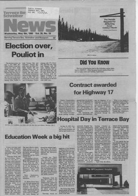 Terrace Bay News, 8 May 1985