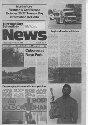 Terrace Bay News, 2 Oct 1985