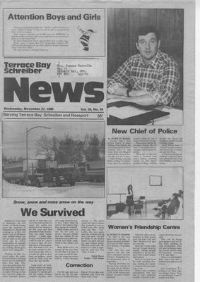 Terrace Bay News, 27 Nov 1985