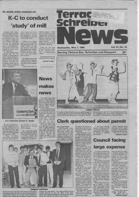 Terrace Bay News, 7 May 1986