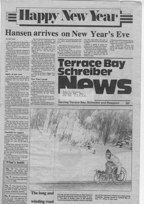 Terrace Bay News, 7 Jan 1987