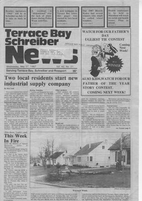 Terrace Bay News, 27 May 1987