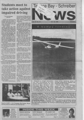 Terrace Bay News, 26 Oct 1988