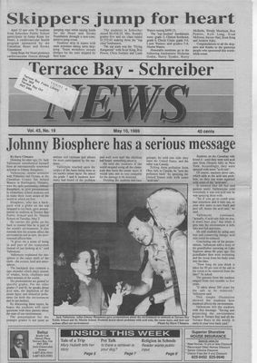 Terrace Bay News, 10 May 1989