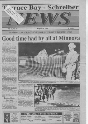 Terrace Bay News, 30 Aug 1989