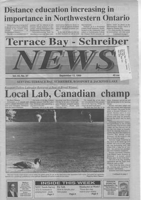 Terrace Bay News, 13 Sep 1989