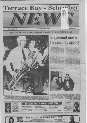 Terrace Bay News, 13 Dec 1989