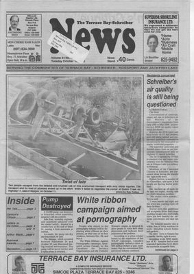 Terrace Bay News, 16 Oct 1990