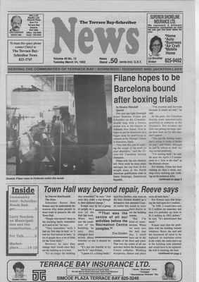 Terrace Bay News, 24 Mar 1992