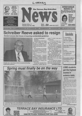 Terrace Bay News, 28 Apr 1992