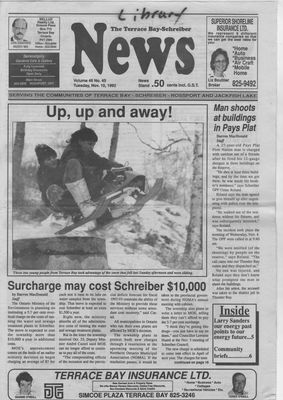 Terrace Bay News, 10 Nov 1992