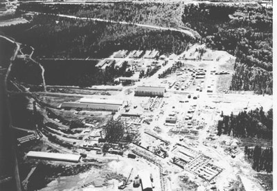 Aerial View of Mill Site