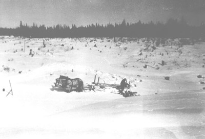 Hauling Wood for the Fire Break