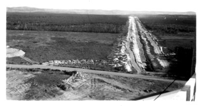 What Appears to be the Construction of the Mill Road