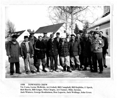 Townsite Crew, 1958