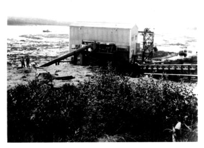 Equipment on Mill Site - View of Jackladder from Behind