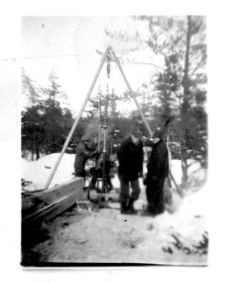 First Drilling where the Mill is Now