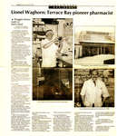 Pioneer Pharmacist Lionel Waghorn Newspaper Article