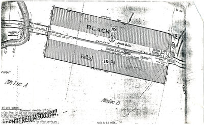 Floor Map of Railway Station in Terrace Bay