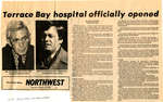 Newspaper Article on Terrace Bay Hospital's Official Opening, 1980