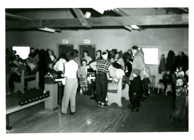 Bowlers at the Bowling Alley at South Camp