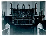 Alter built for Anglican Church in Schreiber, 1954