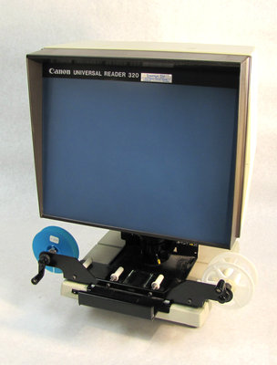 Canon Microfilm Reader