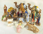 Terrace Bay Public Library Nativity Scene Figurines Collection